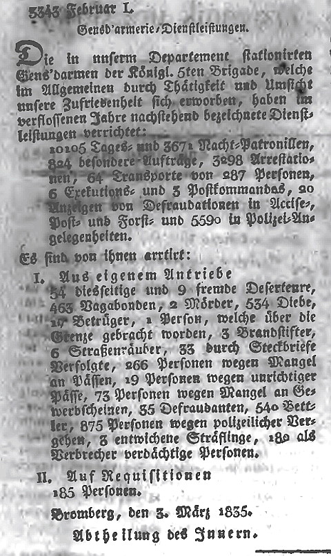 Amtsblatt der Königlichen Preussischen Regierung zu Bromberg