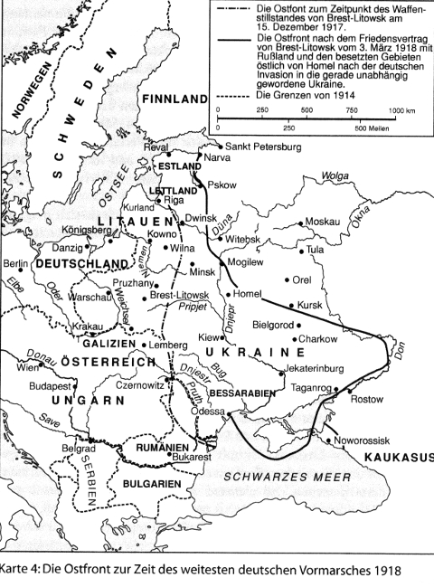1918 front russland