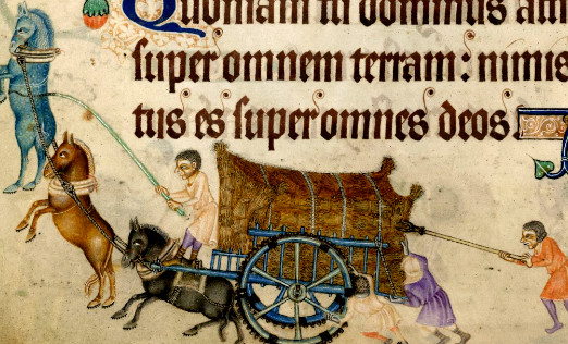 wagen im Mittelalter
