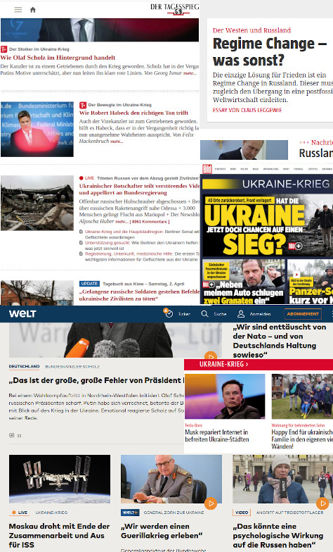 war ukraine media