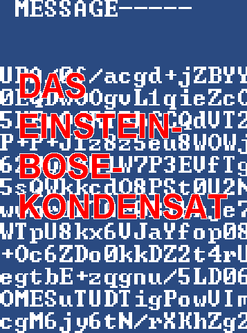 das Einstein-Bose-Kondensat